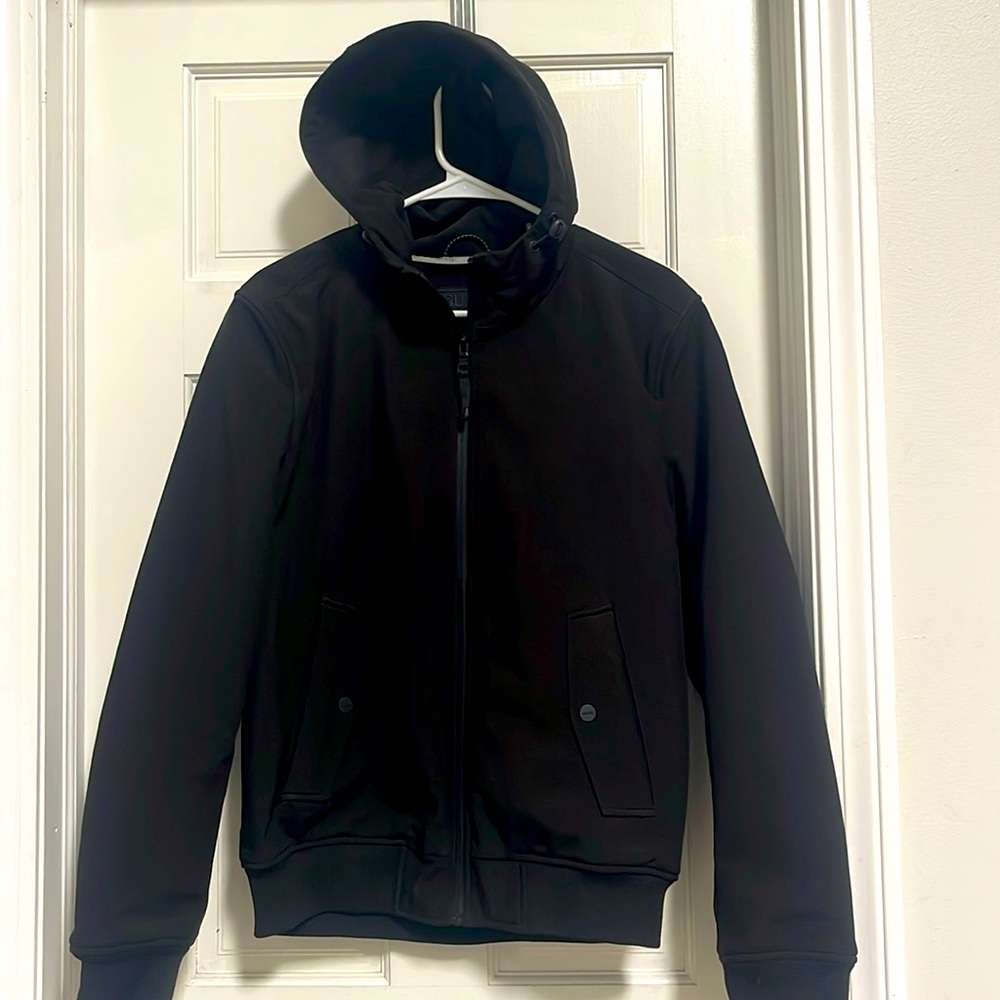 Men’s Ninewest black spring hooded jacket